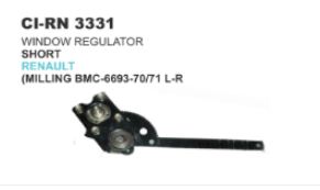 WINDOW REGULATOR SHORT ARM REULT TRUCK