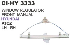 WINDOW REG FRONT HYUNDAI ATOZ MANUAL