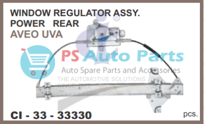 WINDOW REGULATOR ASSY CHEVROLET AVEO UVA (POWER) REAR
