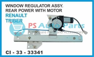 WINDOW REGULATOR ASSY REAR POWER WITH MOTOR RENAULT TRIBER
