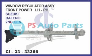 WINDOW REGULATOR ASSY POWER FRONT SUZUKI BALENO 2ND GENERATION