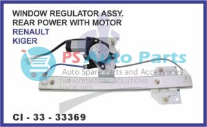 REAR WINDOW REGULATOR ASSY POWER WITH MOTOR RENAULT KIGER