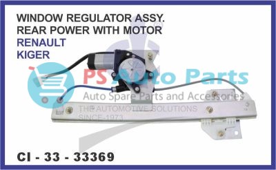 REAR WINDOW REGULATOR ASSY POWER WITH MOTOR RENAULT KIGER