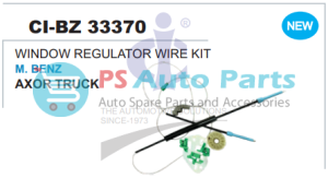 WINDOW REGULATOR WIRE KIT M. BENZ AXOR TRUCK