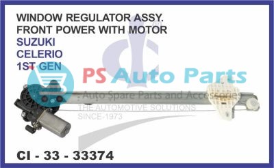 WINDOW REGULATOR ASSY. FRONT POWER WITH MOTOR SUZUKI CELERIO.1ST GEN