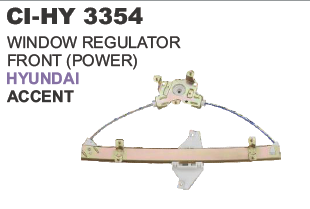 WINDOW REGULATOR FRONT (POWER) HYUNDAI ACCENT