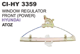 WINDOW REGULATOR FRONT (POWER) HYUNDAI ATOZ