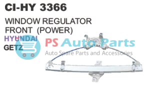 WINDOW REGULATOR FRONT (POWER) HYUNDAI GETZ