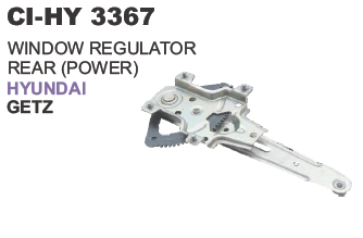 WINDOW REGULATOR REAR (POWER) HYUNDAI GETZ