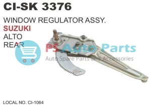 WINDOW REGULATOR ASSY. SUZUKI ALTO REAR