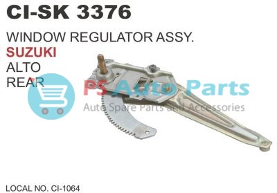 WINDOW REGULATOR ASSY. SUZUKI ALTO REAR