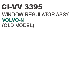 WINDOW REGULATOR ASSY . VOOLVO N