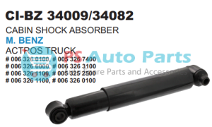 CABIN SHOCK ABSORBER MBENZ