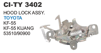 HOOD LOCK ASSY. TY KF 55