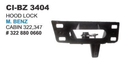 HOOD LOCK BENZ TRUCK