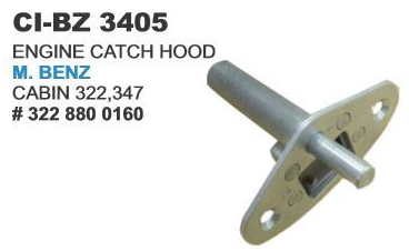ENGINE CATCH HOOD BENZ