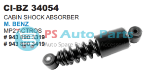 CABIN SHOCK ABSORBER M.BENZ ACTROS