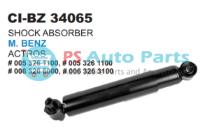 SHOCK ABSORBER M.BENZ ACTROS