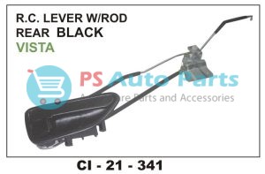 RC LOCK W/ROD W/PATTI VISTA (BLACK) REAR (TATAPASSENGER)