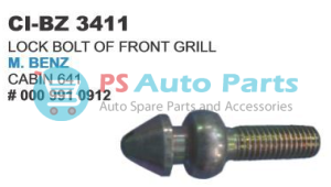 FRONT GRILL LOCK BOLT BENZ