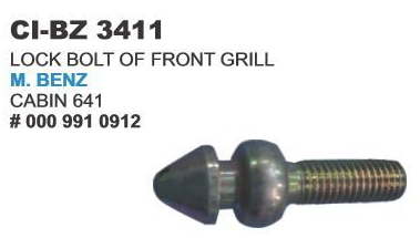 FRONT GRILL LOCK BOLT BENZ