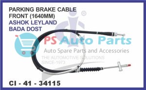 34115.jpeg PARKING BRAKE CABLE ASHOK LEYLAND BADA DOST FRONT 1640MM