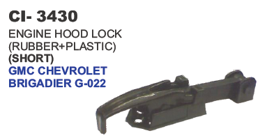 ENGINE HOOD LOCK GMC SHORT