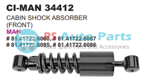 34412.png CABIN SHOCK ABSORBER (FRONT) MAN