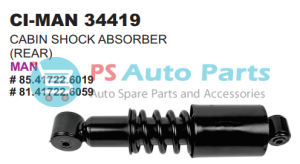 34419.png CABIN SHOCK ABSORBER (REAR) MAN