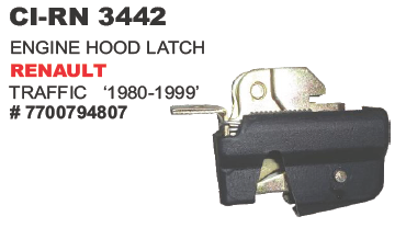 ENGINE HOOD LATCH REULT TRAFFIC