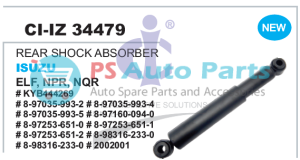 "REAR SHOCK ABSORBER ISUZU ELF, NPR, NQR "