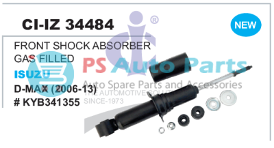 FRONT SHOCK ABSORBER GAS FILLED ISUZU D-MAX