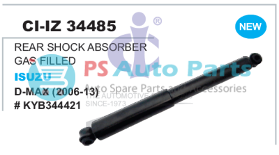 REAR SHOCK ABSORBER GAS FILLED ISUZU D-MAX
