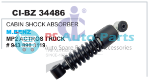 34486.png CABIN SHOCK ABSORBER MBENZ MP2 ACTROS TRUCK
