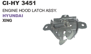 ENGINE HOOD LATCH ASSY. HYUNDAI XING