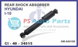 REAR SHOCK ABSORBER HYUNDAI I-10 (GAS FILLED)