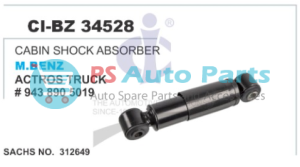 CABIN SHOCK ABSORBER MBENZ ACTROS TRUCK
