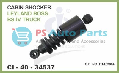 "CABIN SHOCKER ASSY ASHOK LEYLAND BOSS-815, BS6 276 MM(C TO C)"