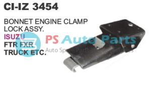 BONNET ENGINE CLAMP LOCK ASSY. ISUZU FTR FXR TRUCK ETC.