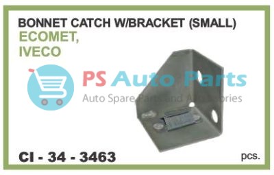 3463.jpg "BONNET LOCK W/BRACKET (SMALL) ECOMET, IVECO"