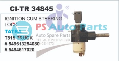 IGNITION CUM STEERING LOCK TATRA T815