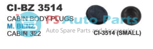 CABIN BODY PLUGS SMALL (PLASTIC)