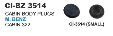 CABIN BODY PLUGS SMALL (PLASTIC)