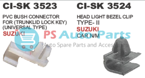 PVC BUSH CONNECTOR FOR TRUNKLID LOCK KEY SUZUK