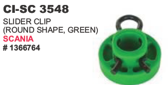 WINDOW REGULATOR SLIDER (ROUND TYPE) SCANIA