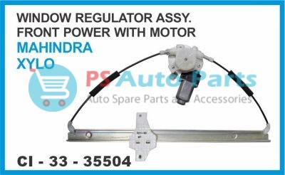 35504.jpeg "WINDOW REGULATOR ASSY FRONT POWER WITH MOTOR MAHINDRA XYLO,GENIO,IMPERIO"