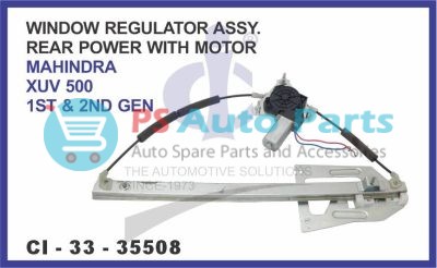 WINDOW REGULATOR ASSY REAR POWER WITH MOTOR MAHINDRA XUV 500 1ST & 2ND GENERATION