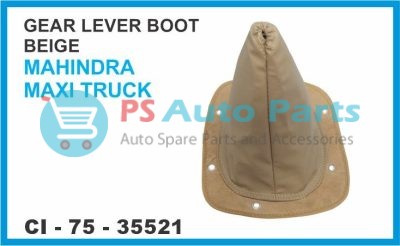 GEAR LEVER BOOT (BEIGE) MAHINDRA MAXI TRUCK