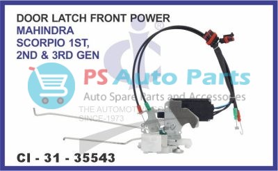 "DOOR LATCH FRONT POWER SCORPIO 1ST, 2ND,3RD GEN MAHINDRA "