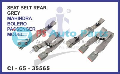 SEAT BELT REAR (GREY) MAHINDRA BOLERO (PASSENGER MODEL)
